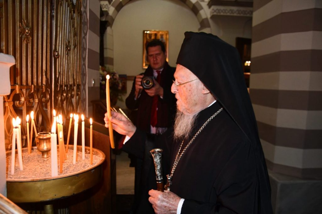 Ecumenical Patriarch Bartholomew visits the new Cathedral of Smyrna