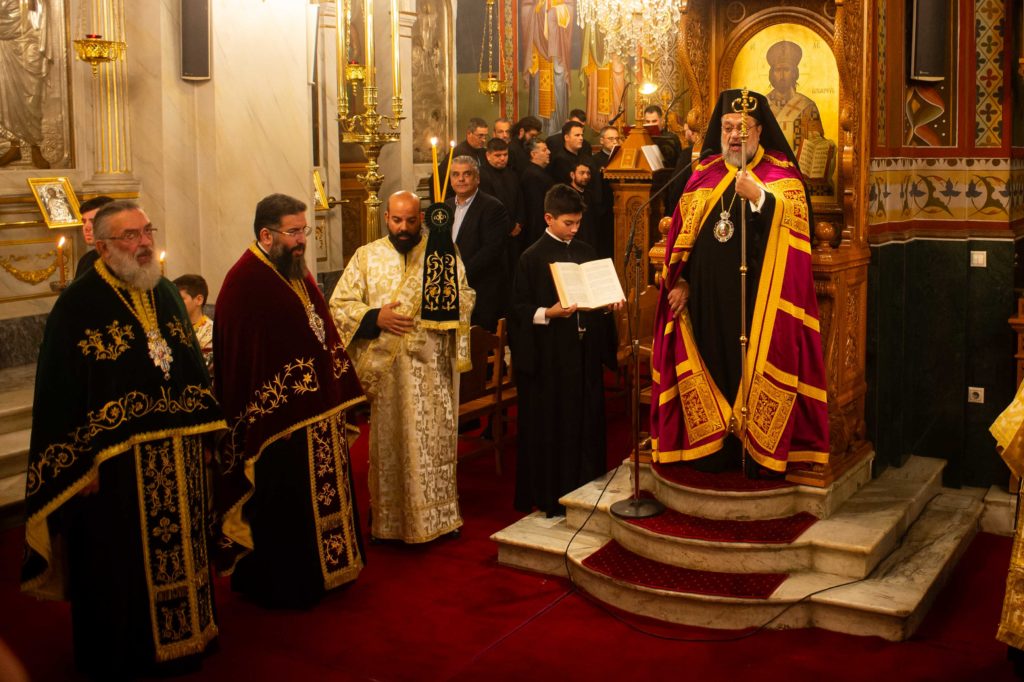 Εσπερινός Χριστουγέννων στην Καλαμάτα