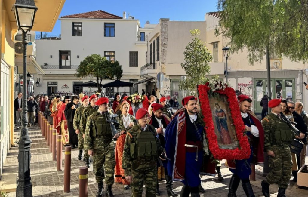 Λαμπροί εορτασμοί στο Ρέθυμνο για την πολιούχο του Αγία Βαρβάρα