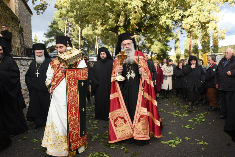 Στην Ιερά Μονή Αγίου Νικολάου Καλτεζών ο Μητροπολίτης Μαντινείας