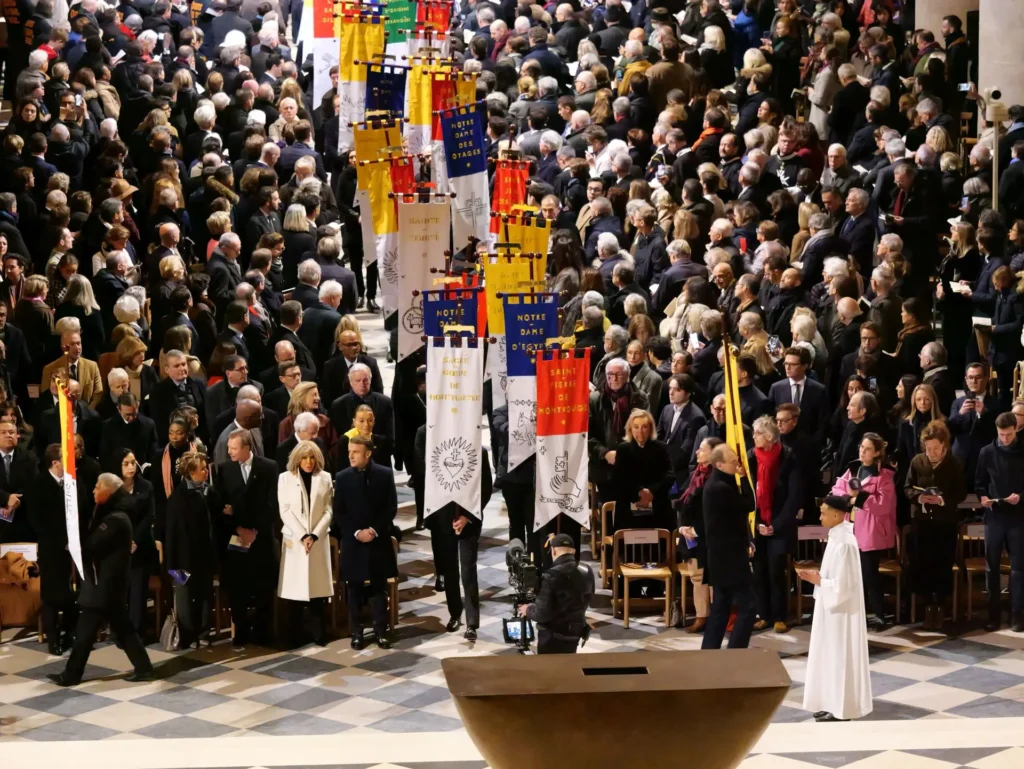 Festivitățile de redeschidere a Catedralei Notre-Dame din Paris