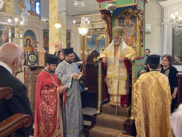 Η Σύναξη του Τιμίου Προδρόμου στον Ιερό Ναό Αγίας Παρασκευής της Κοινότητας Βαθυρρύακος