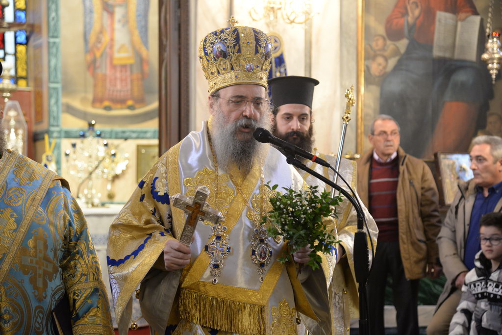 Με λαμπρότητα εορτάστηκαν τα Θεοφάνεια στην Ιερά Μητρόπολη Πατρών