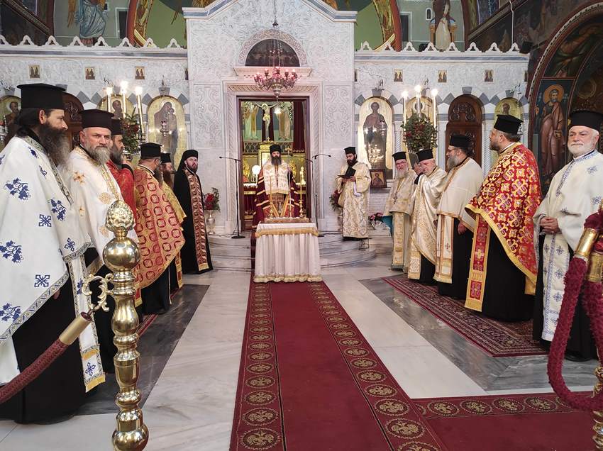 Η Πρωτοχρονιά στην Ιερά Μητρόπολη Κορίνθου