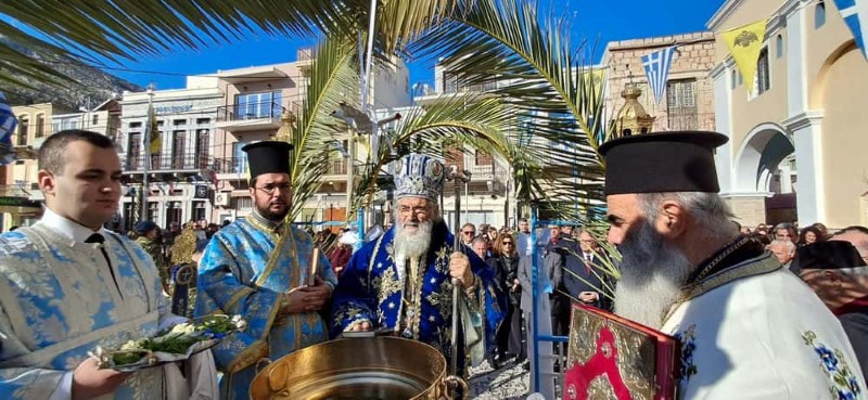 Τα Θεοφάνεια στην Κάλυμνο και στη Λέρο