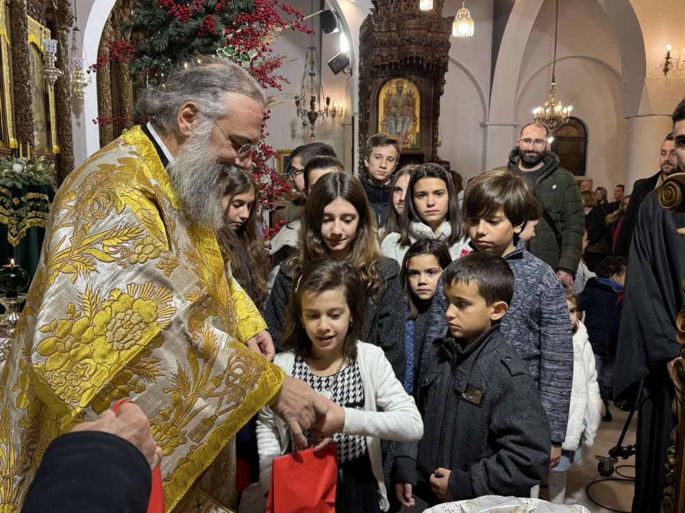 Ιερά Αγρυπνία Πρωτοχρονιάς στον Ναό Αγίου Νεκταρίου Τρικάλων